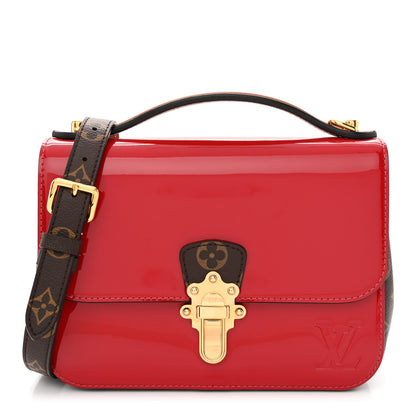 Louis Vuitton Patent Calfskin Monogram Cherrywood BB Scarlet 1 of 13