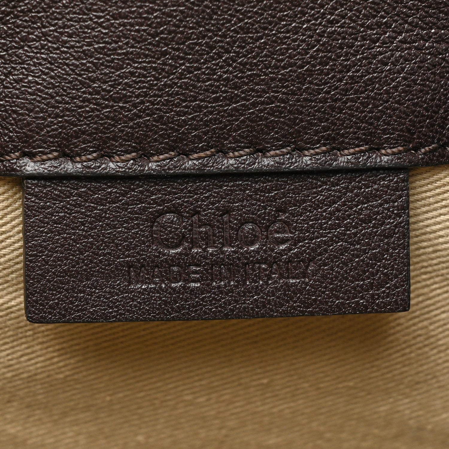 Chloe Suede Calfskin Mini Faye Backpack Carbon Brown 6 of 9