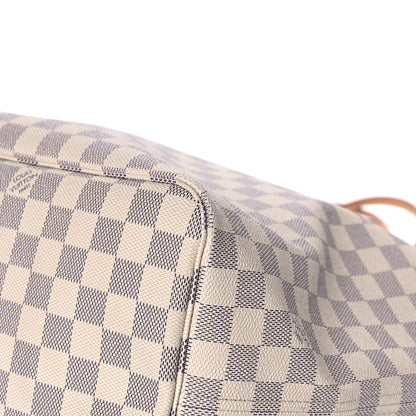 Louis Vuitton Damier Azur Neo Neverfull GM Rose Ballerine 6 of 13