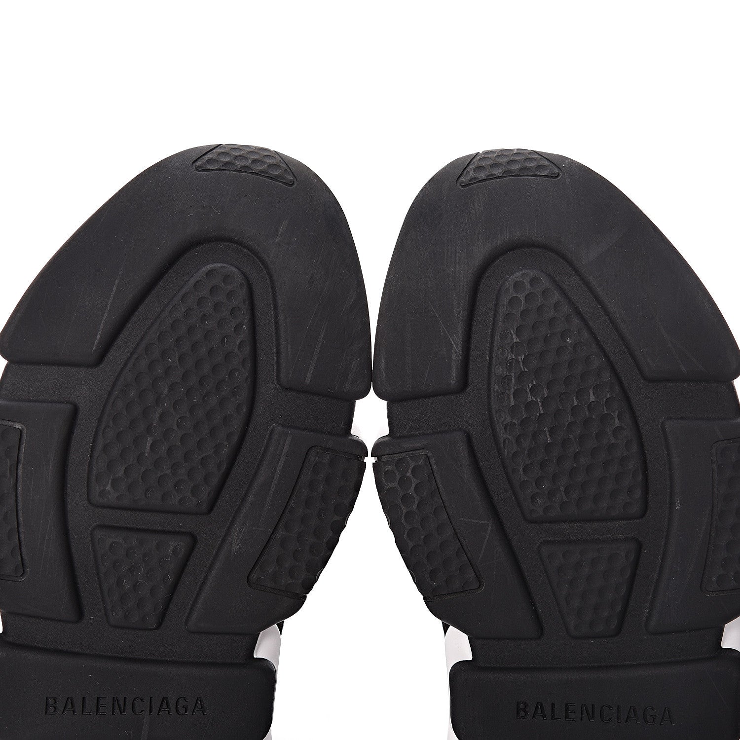 Balenciaga Neoprene Knit Womens Speed Sneakers 39 Black White 8 of 9