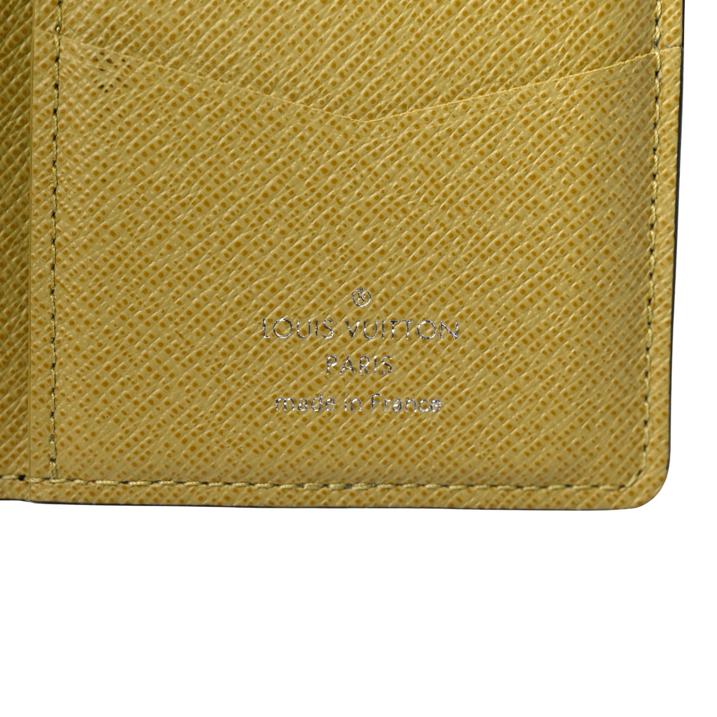 Damier Graphite Stamps Pocket Organizer NM