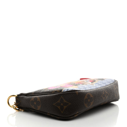 Louis Vuitton Monogram 2021 Christmas Animation London Mini Pochette Accessories Red 4 of 10