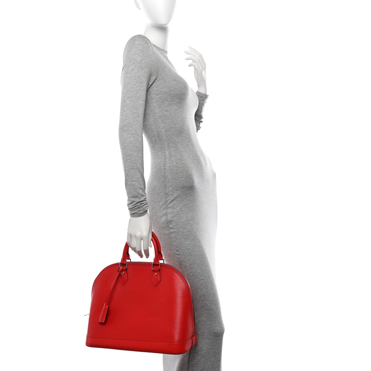 Louis Vuitton Epi Alma MM Coquelicot 2 of 15