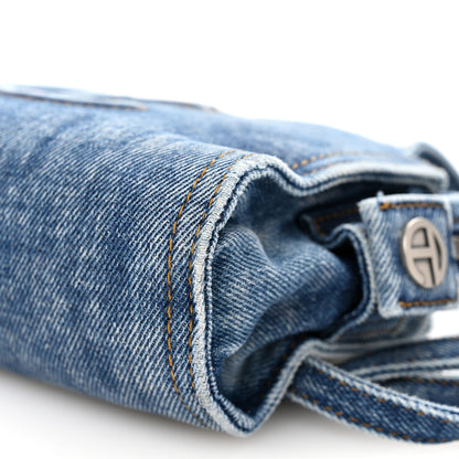 Telfar Denim Small Shopping Bag Blue 10 of 10