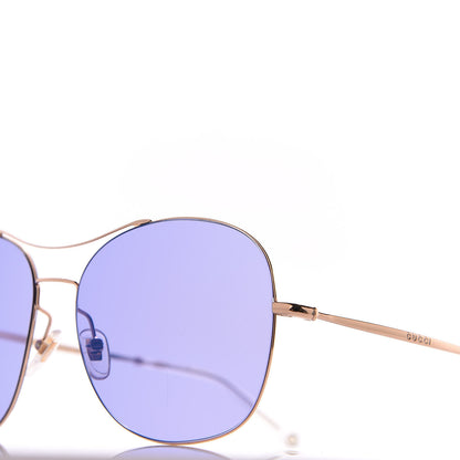 Gucci Aviator Sunglasses GG4253S Gold Purple 7 of 8