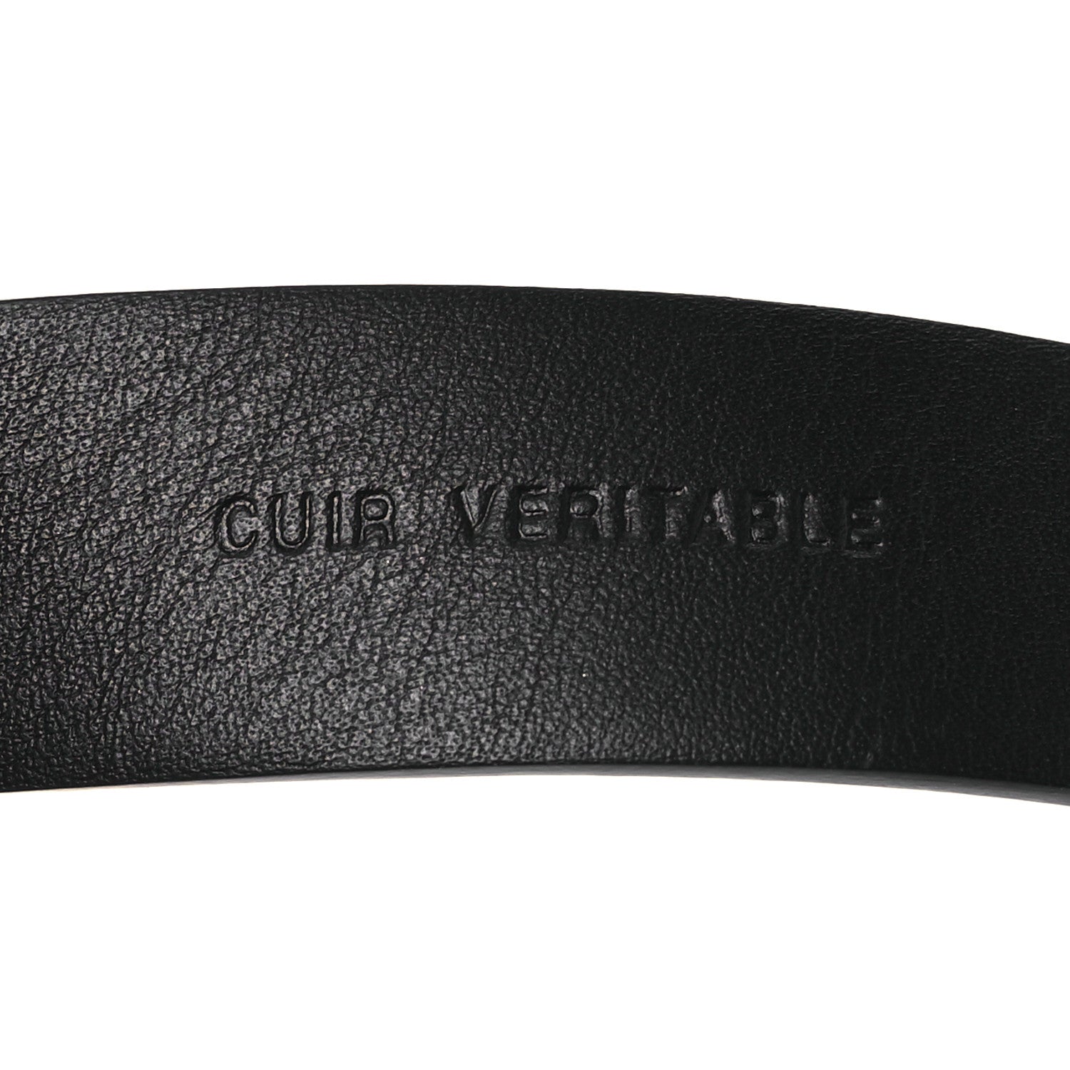 Chanel Calfskin Quilted CC Belt 75 30 Black White 7 of 11