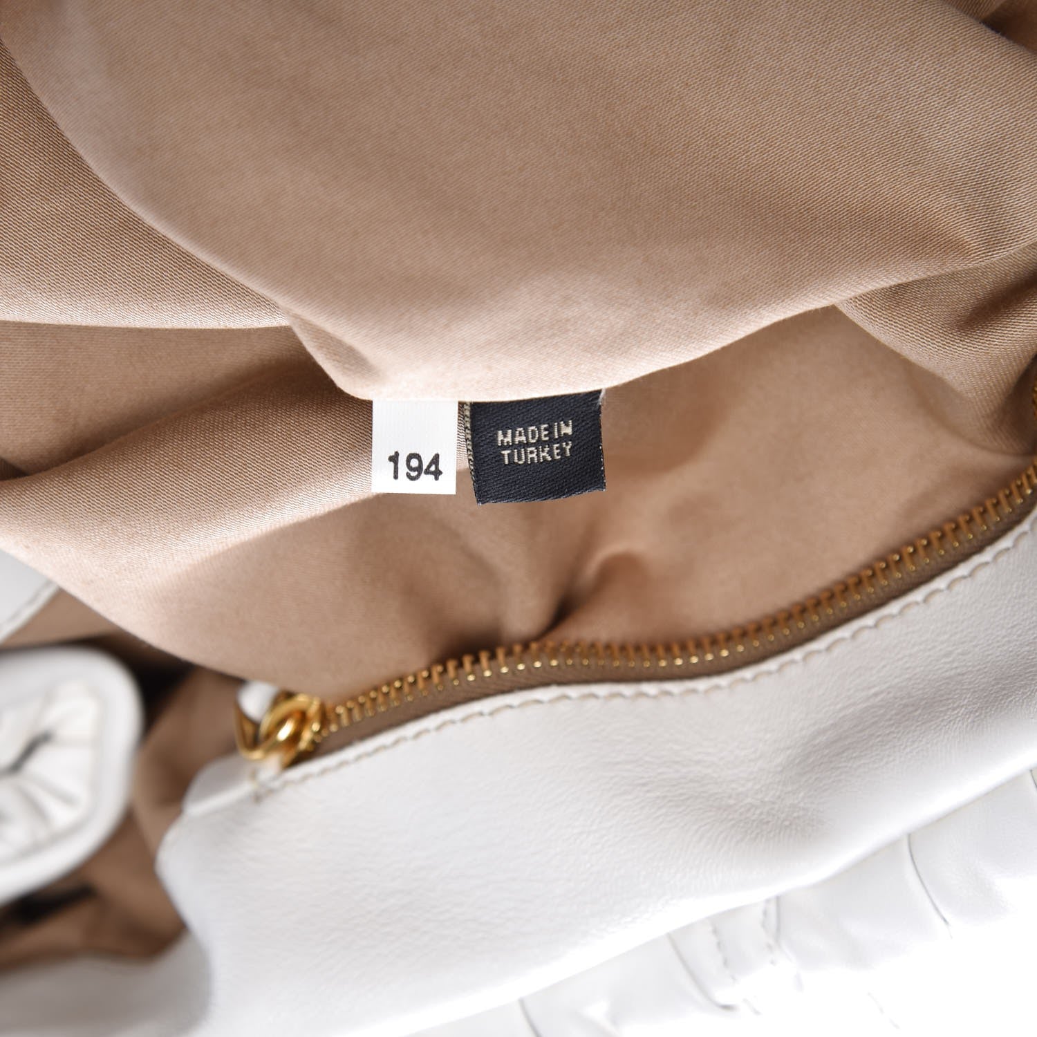 Miu Miu Nappa Matelasse Shopping Tote Bianco 8 of 10