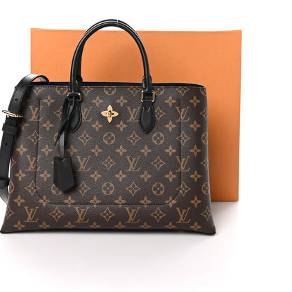 Louis Vuitton Monogram Flower Tote Black 11 of 11