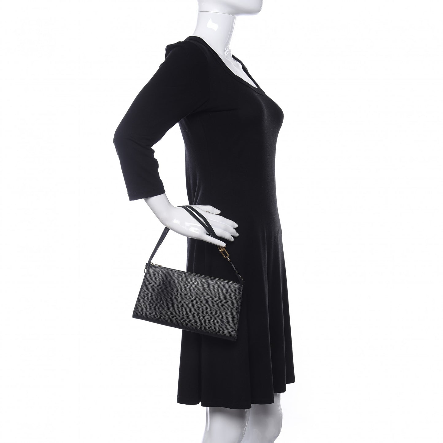 Epi Pochette Accessories 24 Black