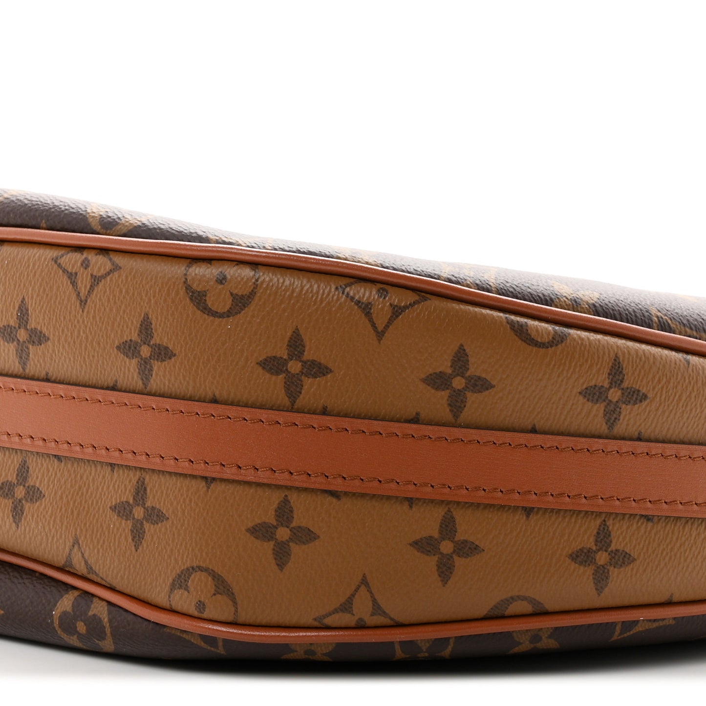 Reverse Monogram Loop Hobo