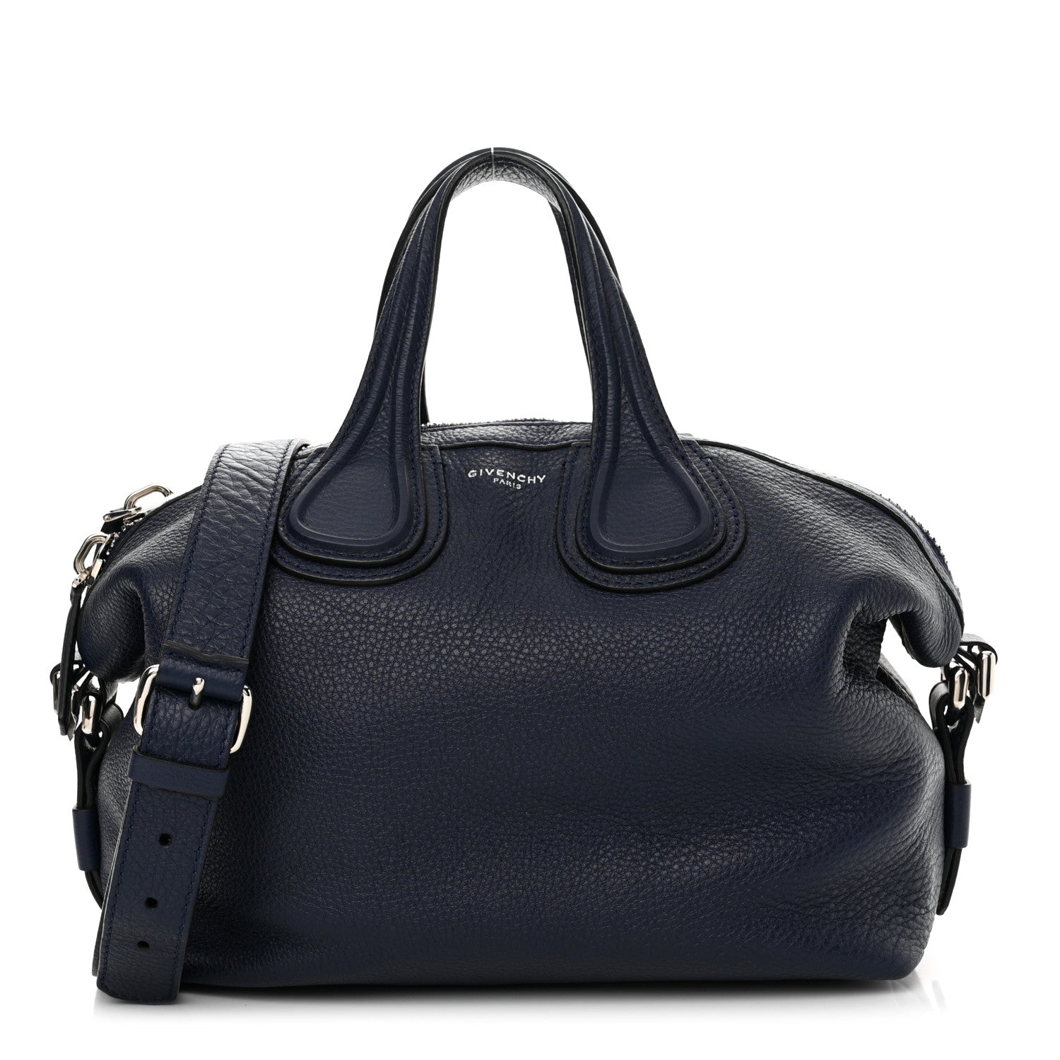 Givenchy Pebbled Calfskin Small Nightingale Night Blue 1 of 10