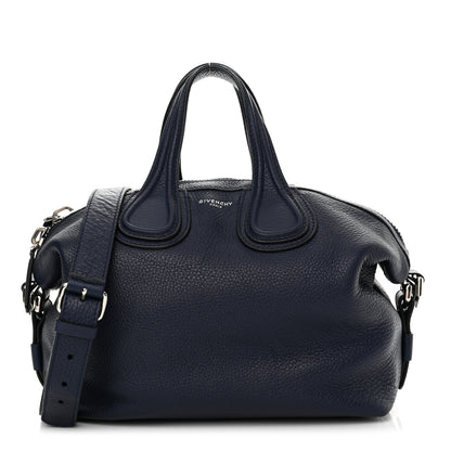 Givenchy Pebbled Calfskin Small Nightingale Night Blue 1 of 10