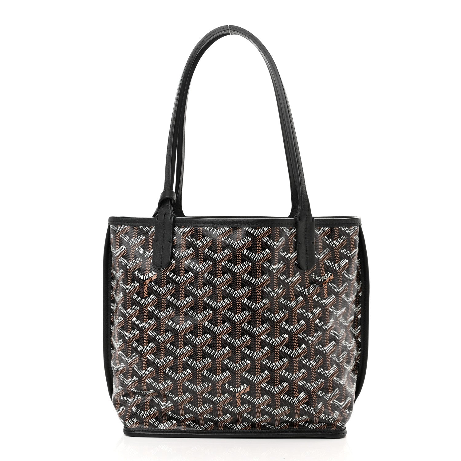 Goyard Goyardine Reversible Mini Anjou Black 3 of 11