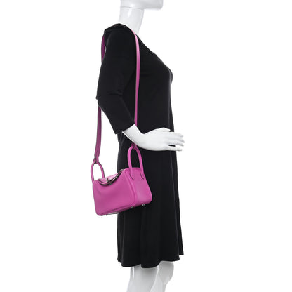 Hermes Swift Mini Lindy 20 Magnolia 2 of 9