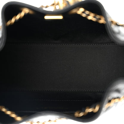 Chanel Caviar Quilted Mini Chanel 25 Handbag Black 5 of 10