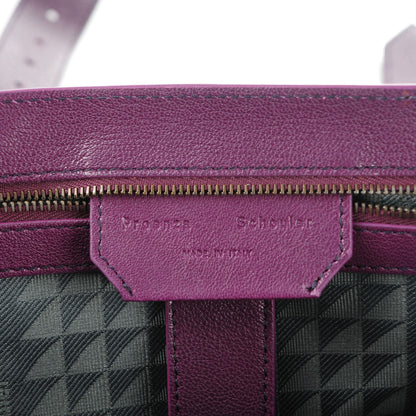 Proenza Schouler Lambskin Medium PS1 Satchel Grape Jam 7 of 8