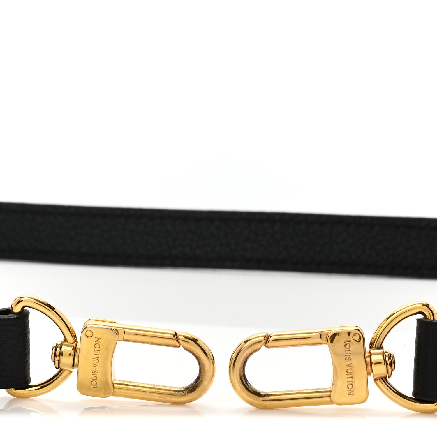 Louis Vuitton Empreinte Adjustable Shoulder Strap Black 3 of 3