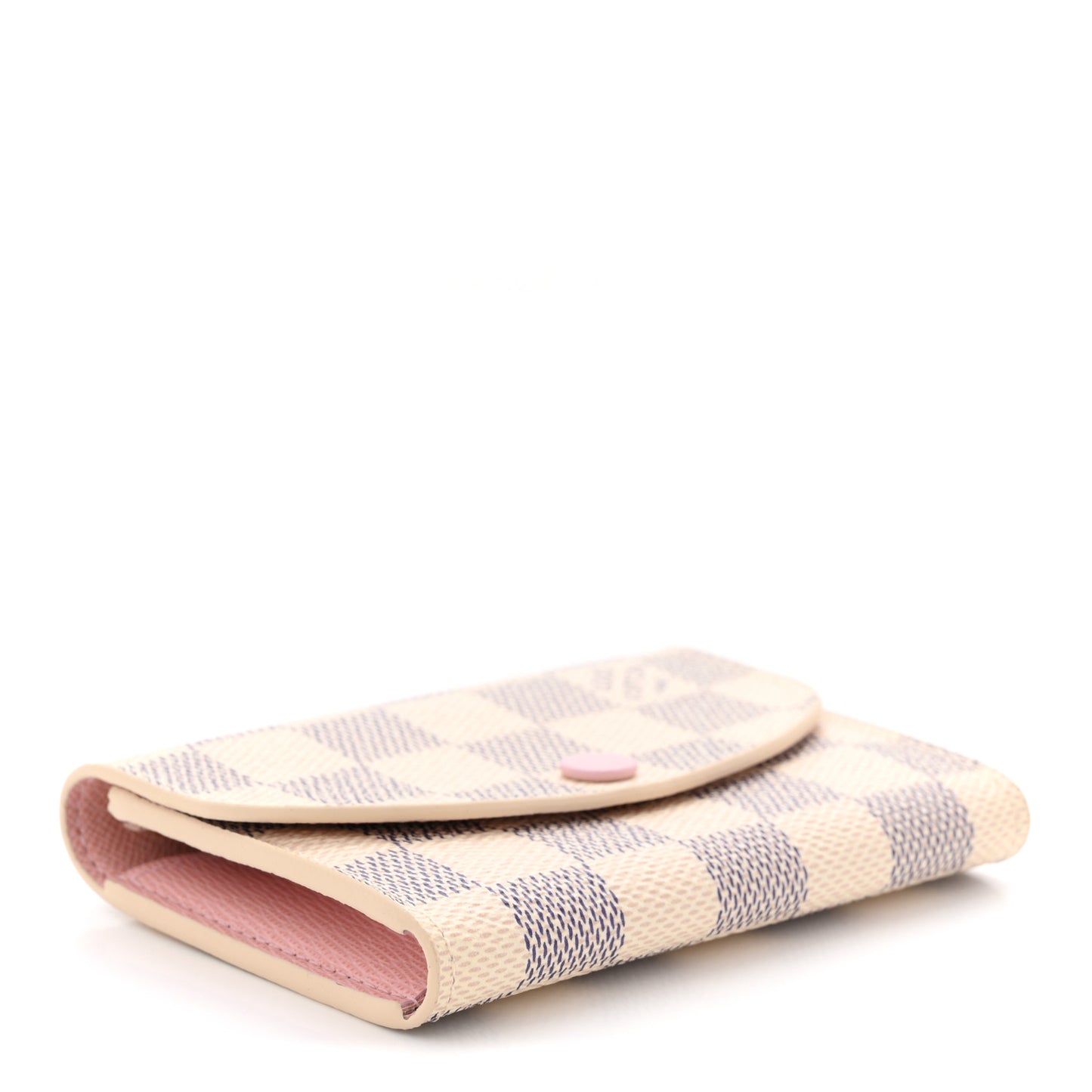 Damier Azur Rosalie Coin Purse Rose Ballerine