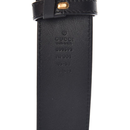 Gucci Calfskin Double G 40mm Belt 85 34 Black 4 of 6