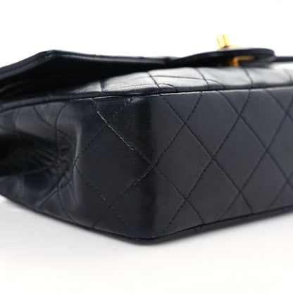 Chanel Lambskin Quilted Small Double Flap Black 5 of 19