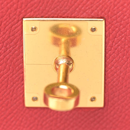 Hermes Epsom Birkin 30 Rouge Casaque 21 of 42