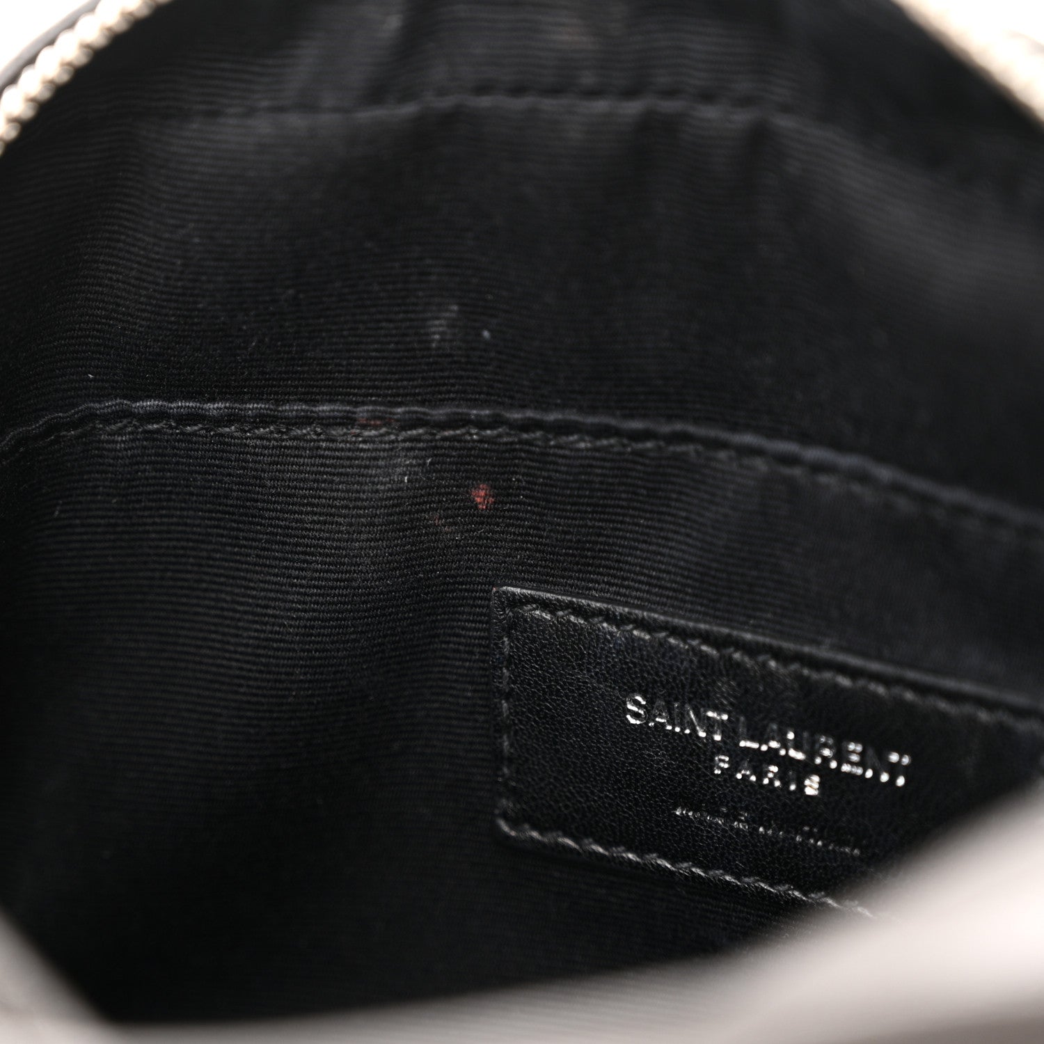 Saint Laurent Lambskin Monogram Lou Belt Bag Asphalt 8 of 16