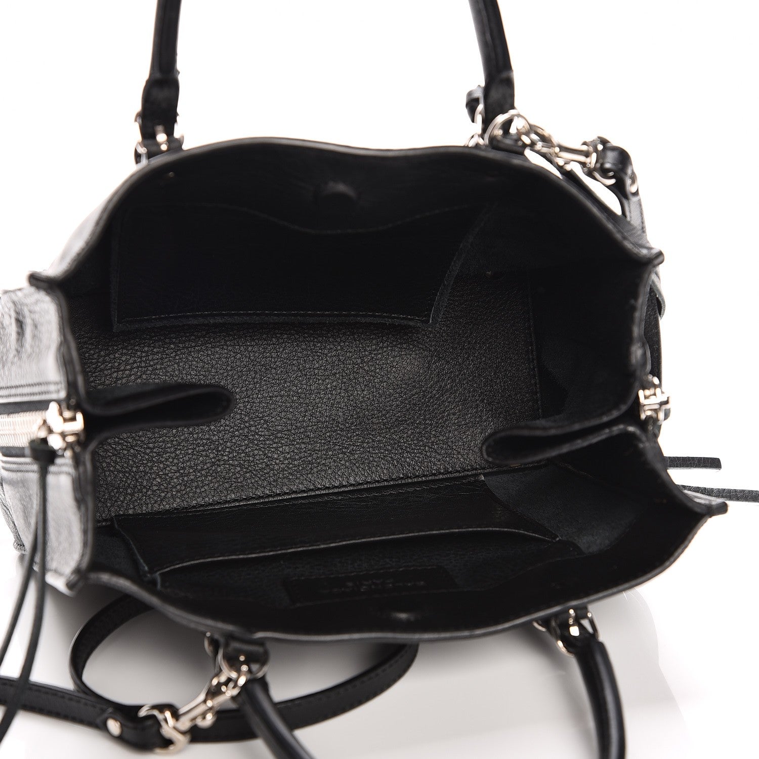Balenciaga Veau Souple Papier Mini A4 Tote Black 6 of 8