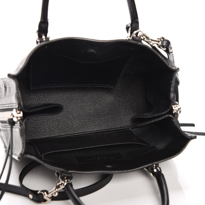 Balenciaga Veau Souple Papier Mini A4 Tote Black 6 of 8