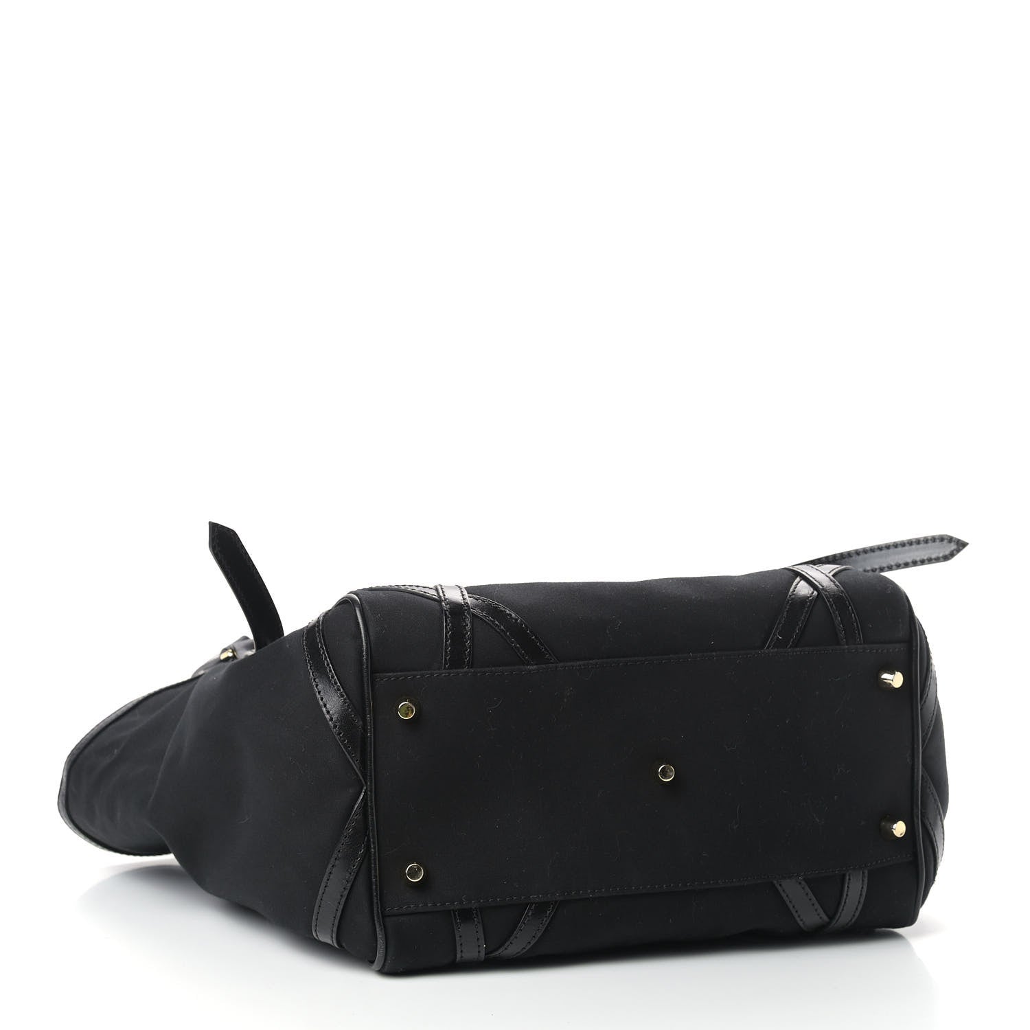 Burberry Canvas Small Canterbury Tote Black 4 of 10