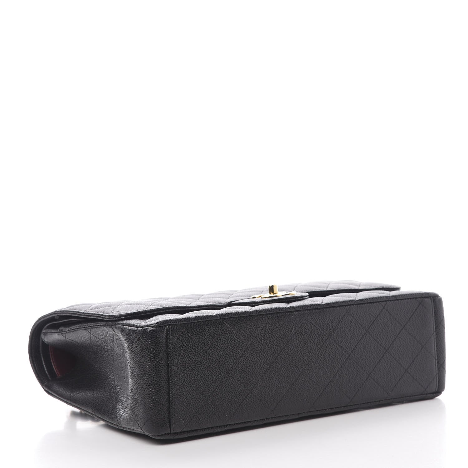 Chanel Caviar Quilted Maxi Double Flap Black 4 of 13