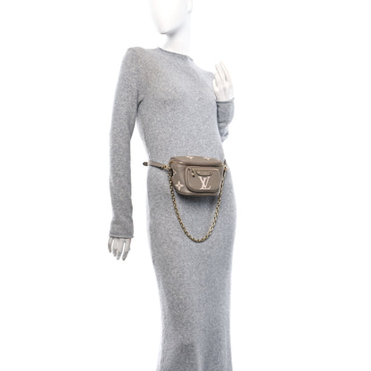 Louis Vuitton Empreinte Mini Bumbag Tourterelle Cream 2 of 10