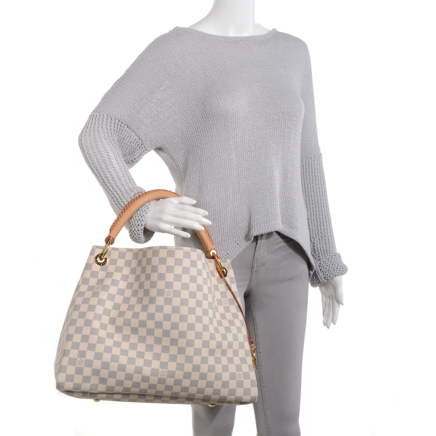 Damier Azur Artsy MM