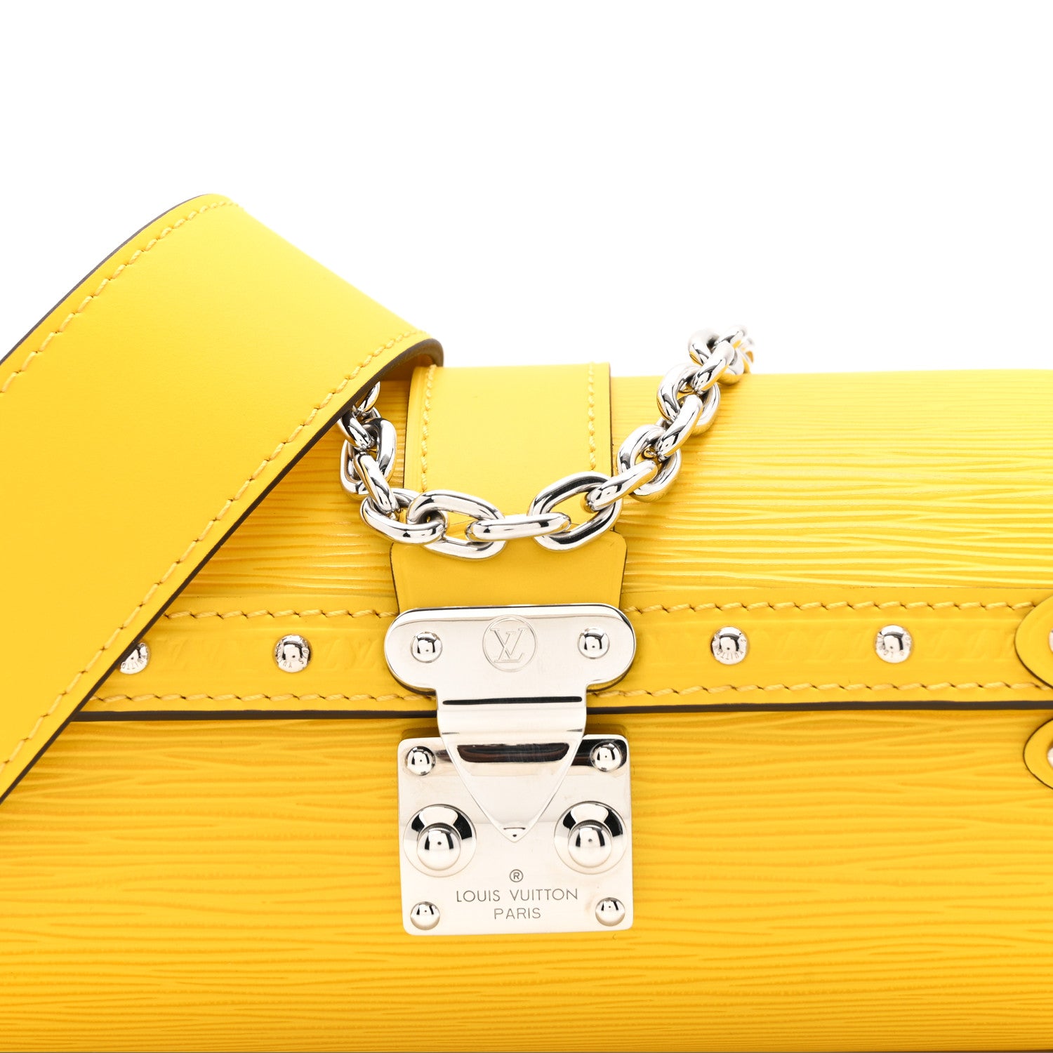 Louis Vuitton Epi Papillon Trunk Jaune 7 of 10