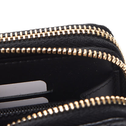 Chanel Caviar Quilted Large Zip Around Wallet Black 11 of 12