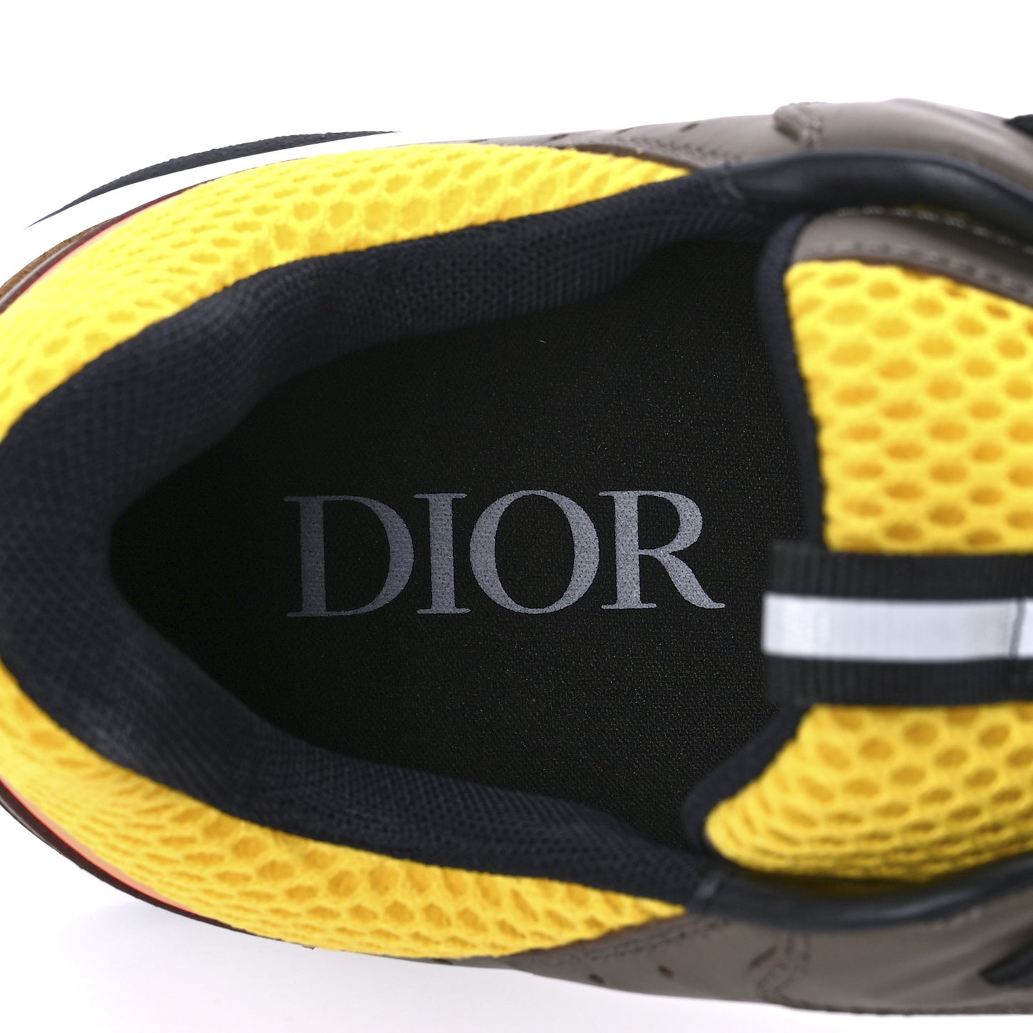 Technical Mesh Calfskin Mens B22 Sneakers 44 Multicolor