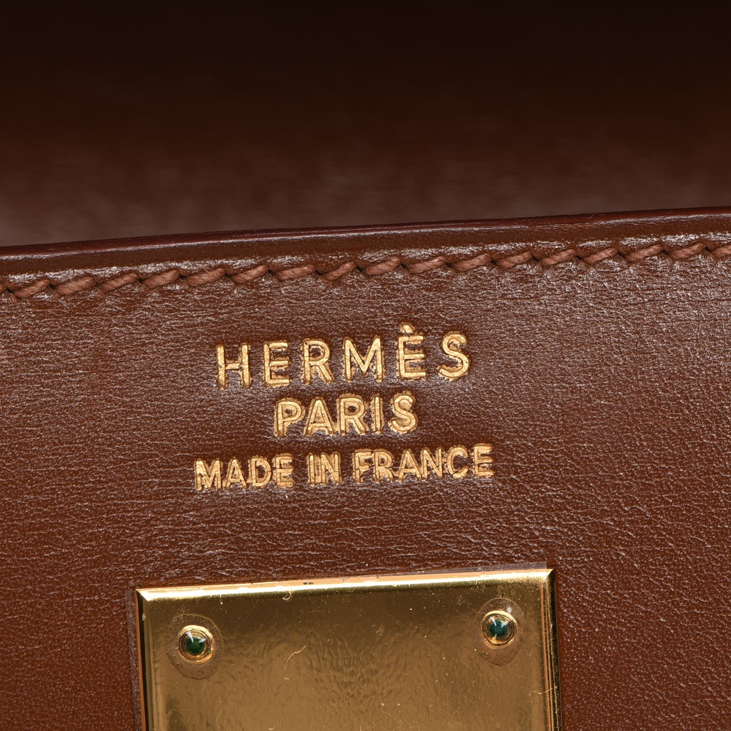 Hermes Box Kelly Sellier 35 Noisette 10 of 38