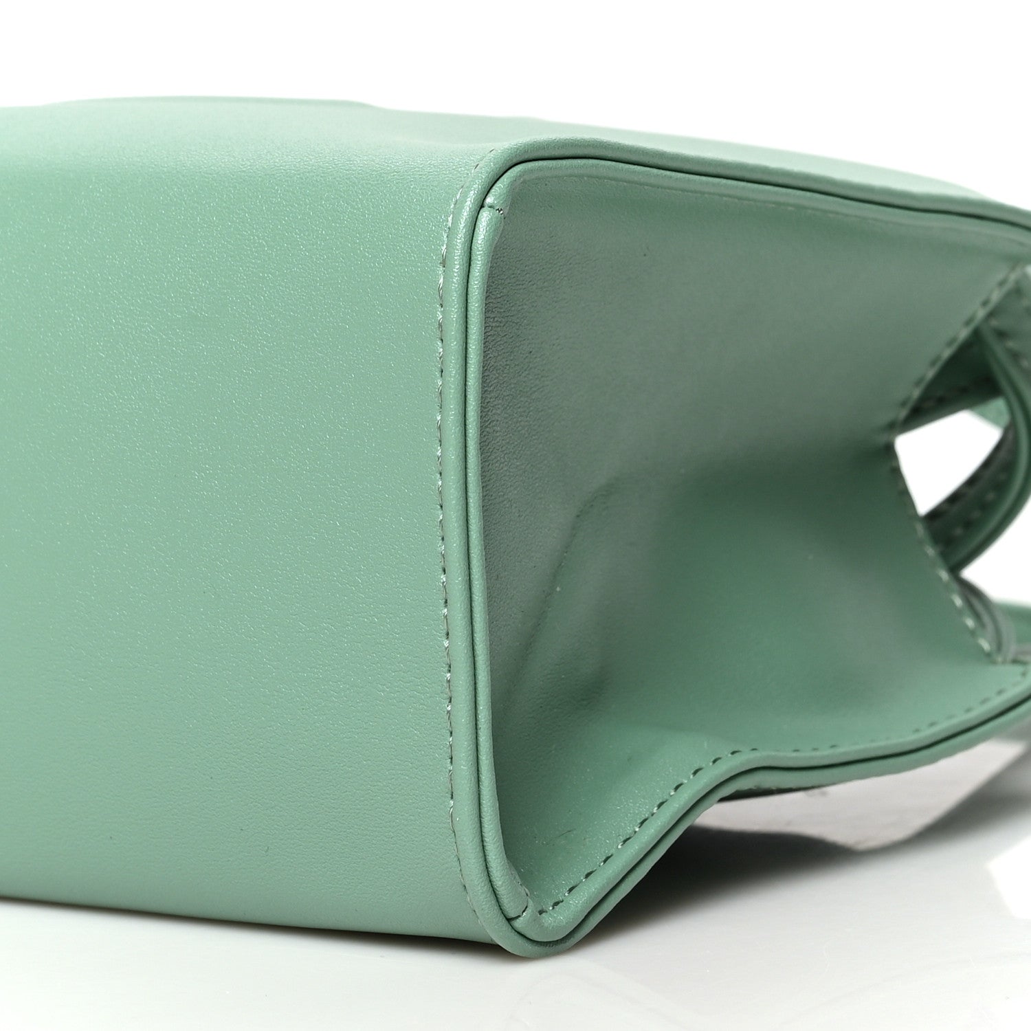 Telfar Vegan Leather Small Shopping Bag Sage 10 of 10