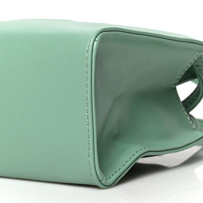 Telfar Vegan Leather Small Shopping Bag Sage 10 of 10