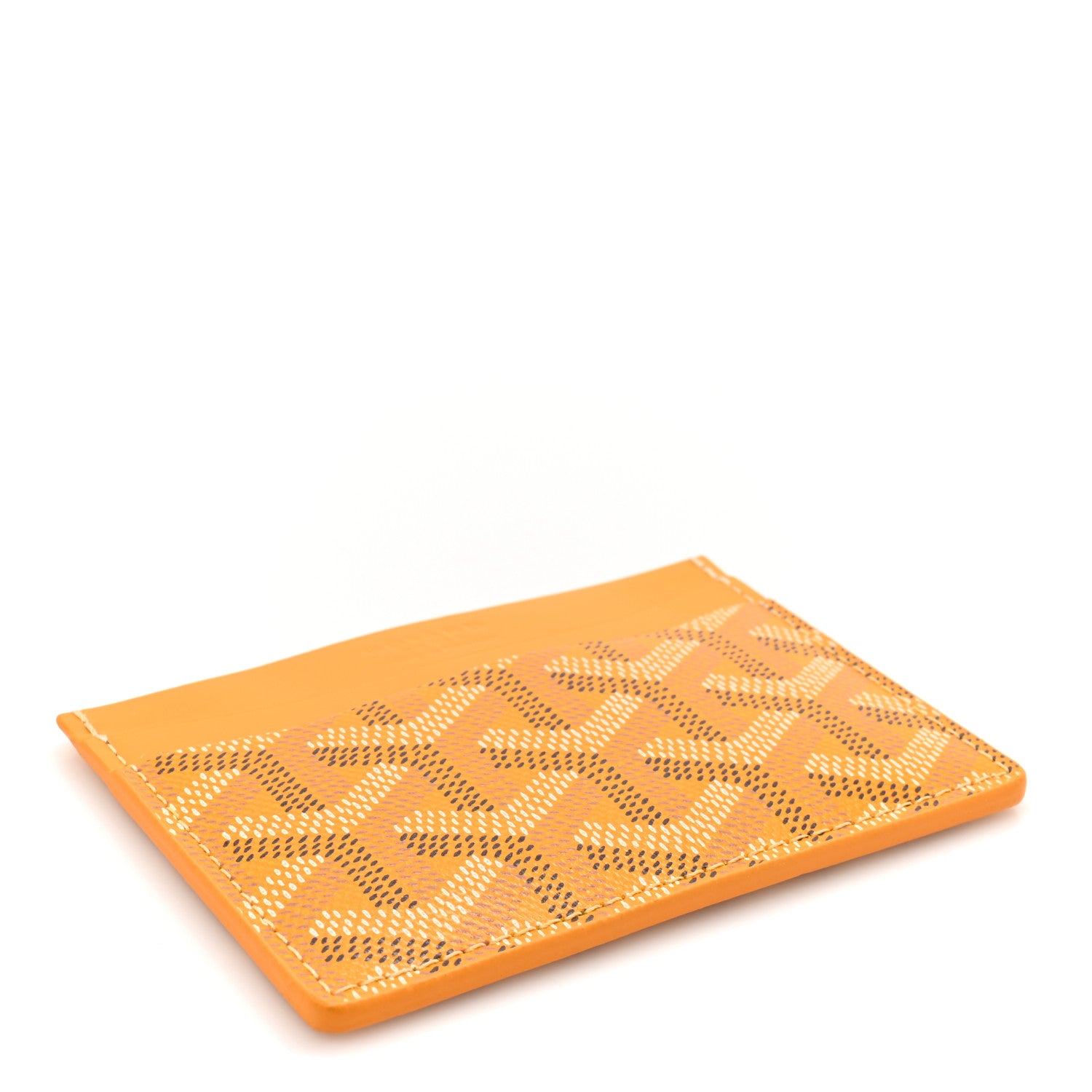 Goyard Goyardine Saint Sulpice Card Holder Yellow 4 of 7