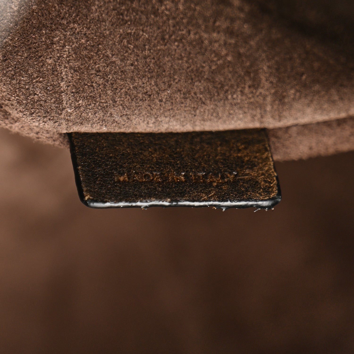 Celine Waxed Suede Calfskin Large Boston Bag Brown 6 of 11