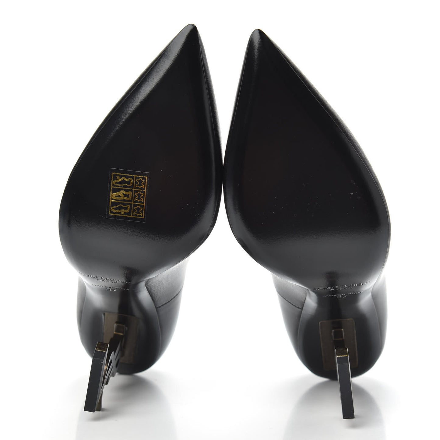 Calfskin Opyum 110 Pumps 37 Black