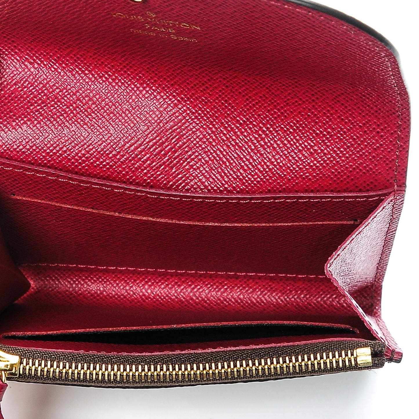 Monogram Rosalie Coin Purse Fuchsia