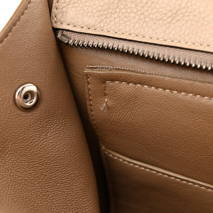 Celine Drummed Calfskin Suede Large Trapeze Dune 10 of 16