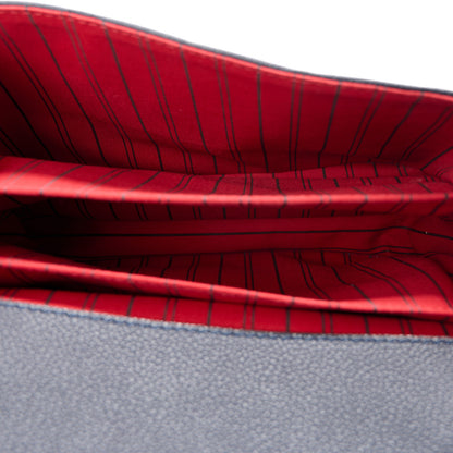 Louis Vuitton Empreinte Pochette Metis Marine Rouge 5 of 9