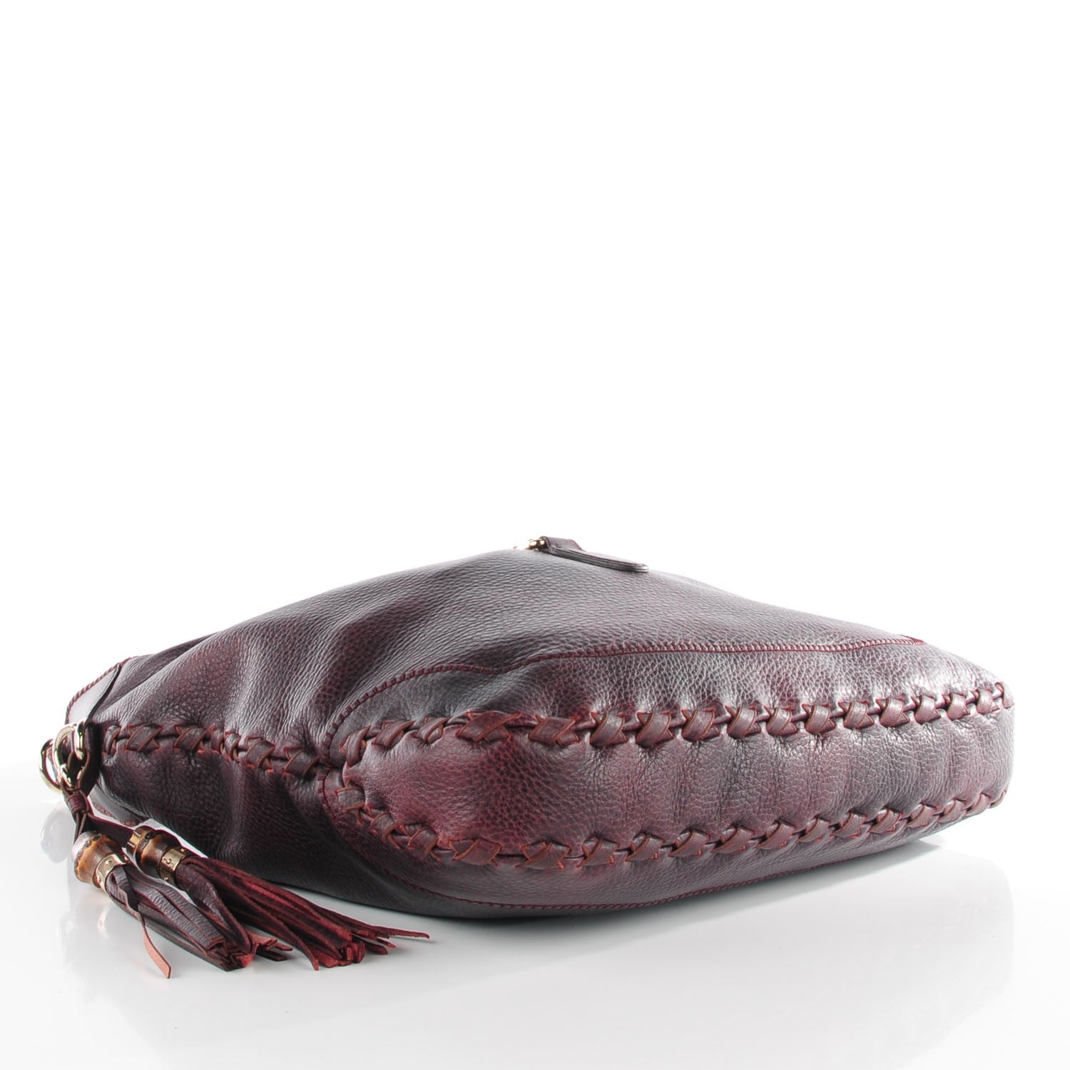 Gucci Calfskin Large New Jackie Shoulder Bag Brown 4 of 7