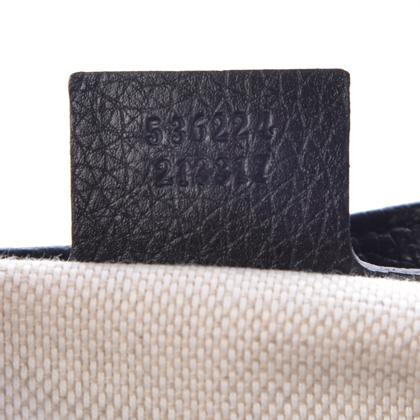 Pebbled Calfskin Medium Soho Flap Crossbody Black