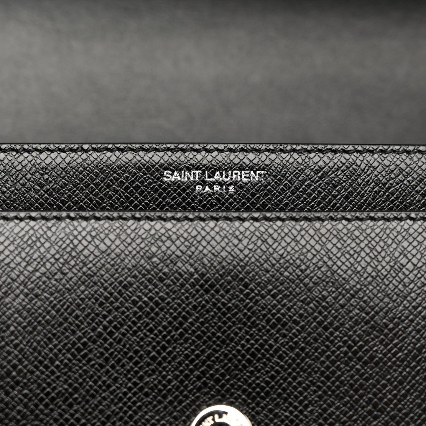 Coated Bark Calfskin Medium Monogram Sunset Black