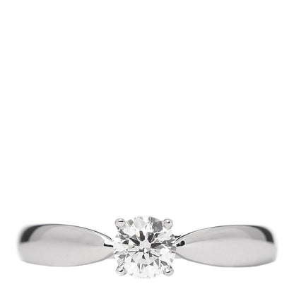 Tiffany Platinum Diamond .27ct Harmony Solitaire Engagement Ring 47 4 1 of 6