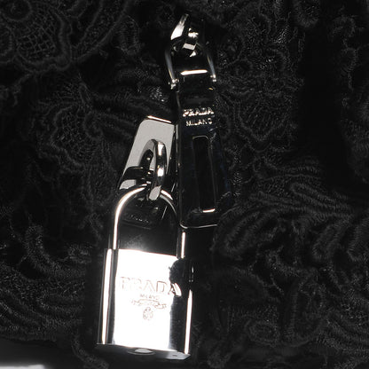 Prada Lace Pizzo S Bowler Black 6 of 10