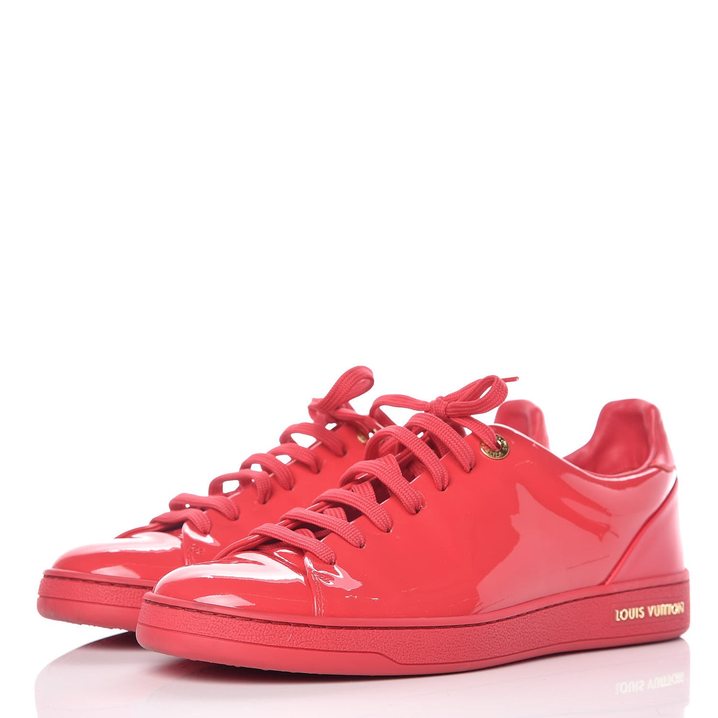 Patent Calfskin Frontrow Sneakers 39 Framboise